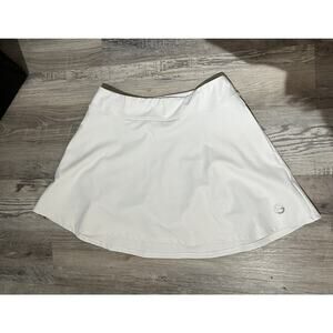 Foray Golf Circle Skirt Solid White Women’s Size Small